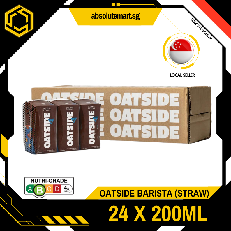 [STRAW] OATSIDE Chocolate 200ML X 24 (TETRA)