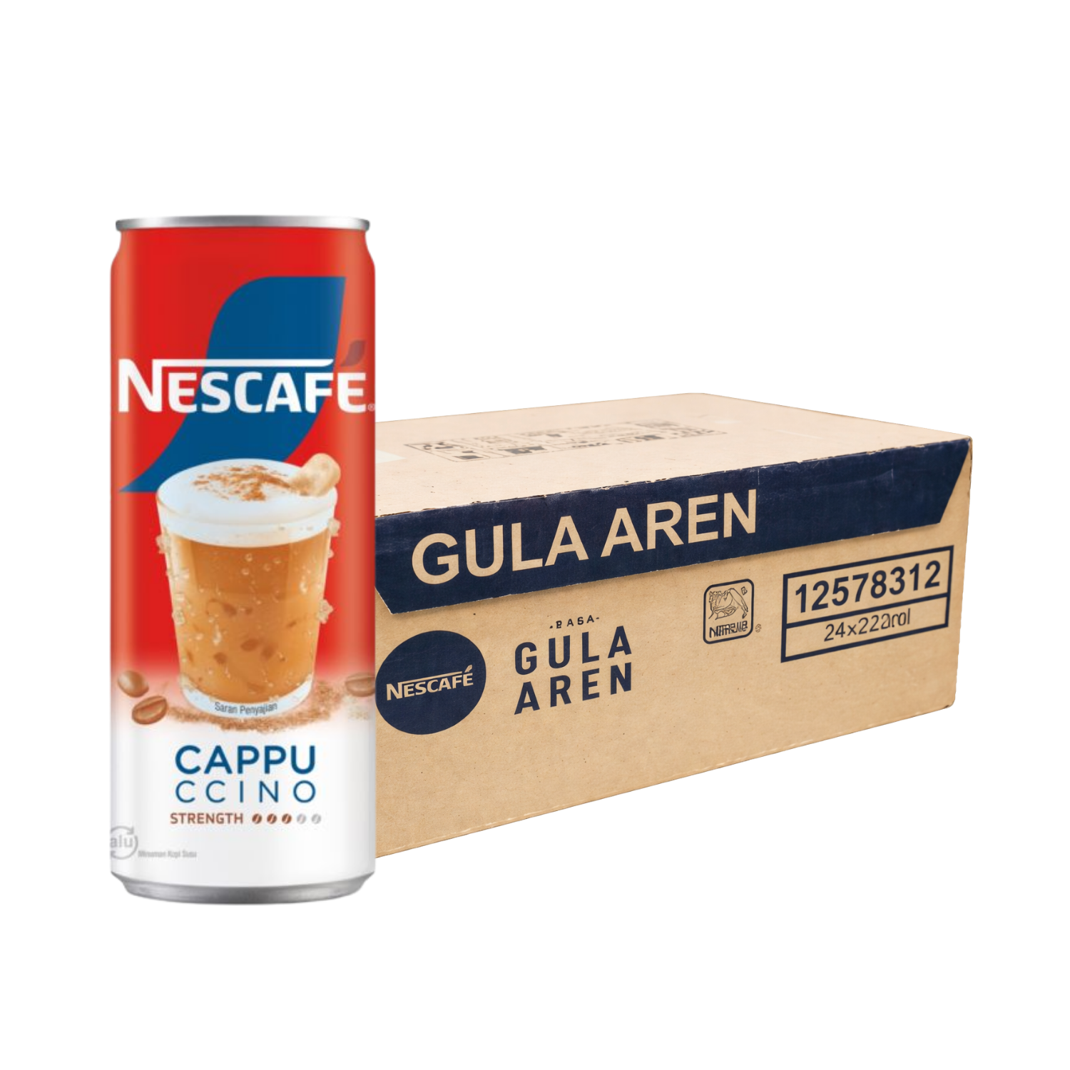 NESTLE Nescafe Cappuccino 220ML X 24 (CAN)