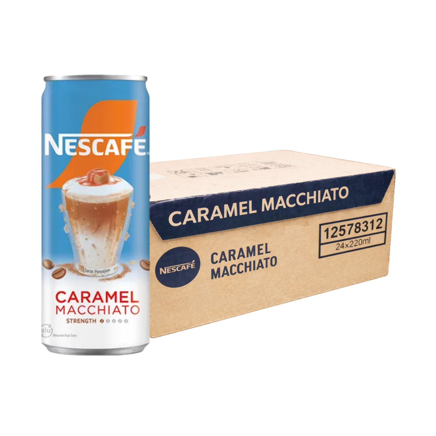 NESTLE Nescafe Caramel Macchiato 220ML X 24 (CAN)