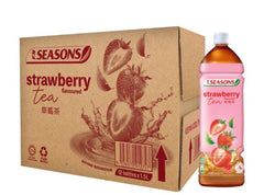 F&N SEASONS Strawberry Tea 1.5L X 12 (BOTTLE)
