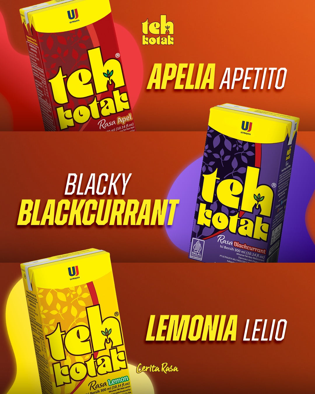 TEH KOTAK Mango Tea 300ML X 24 (TETRA)