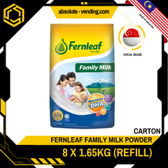 [CARTON] FERNLEAF Family Milk Powder Refill 1.65KG X 8 (PACKETS)