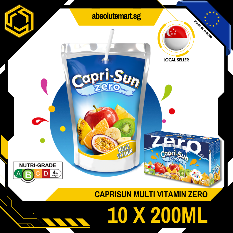 CAPRISUN Multi Vitamin ZERO 200ML X 10 (TETRA)