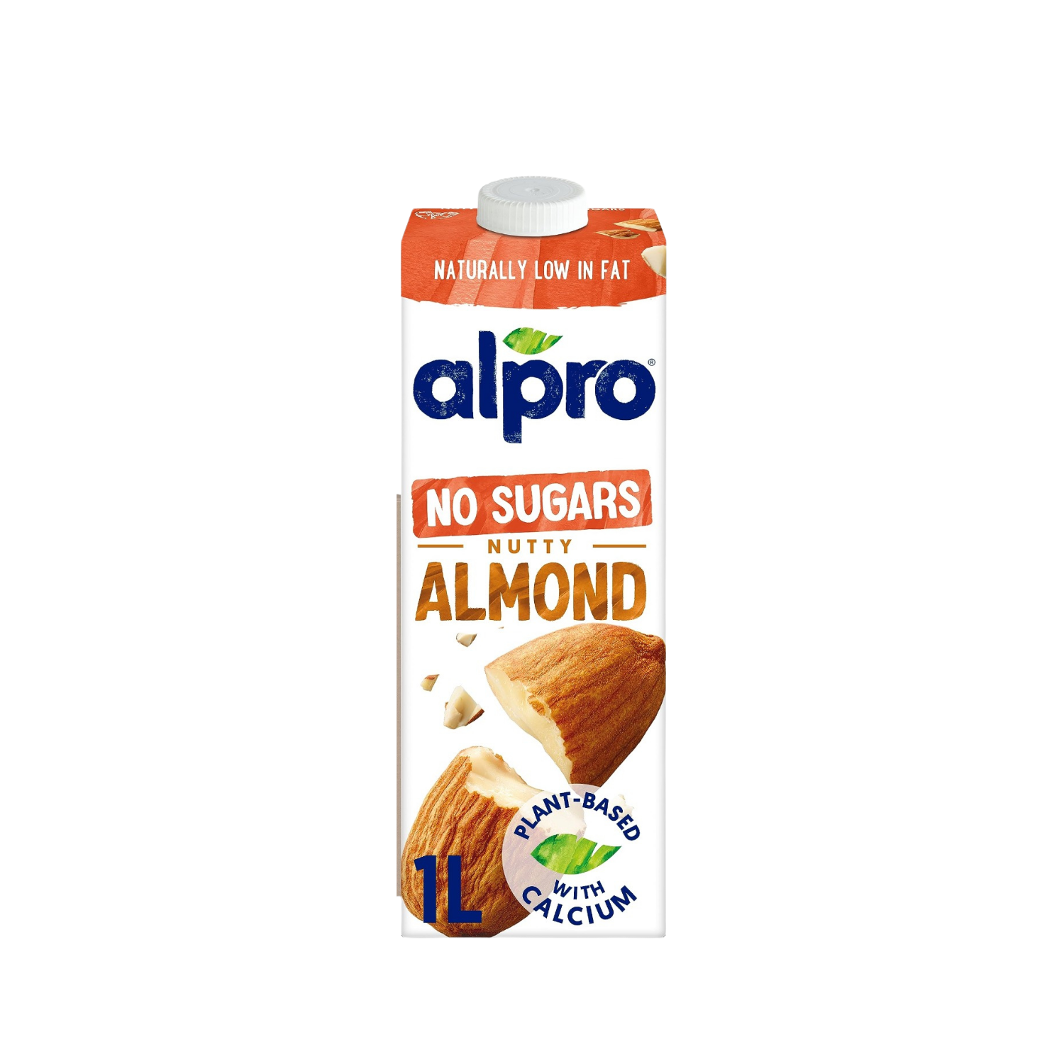ALPRO No Sugars Almond Milk 1L X 8 (TETRA)