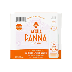 ACQUA PANNA Still Mineral Water 750ML X 12 (GLASS)