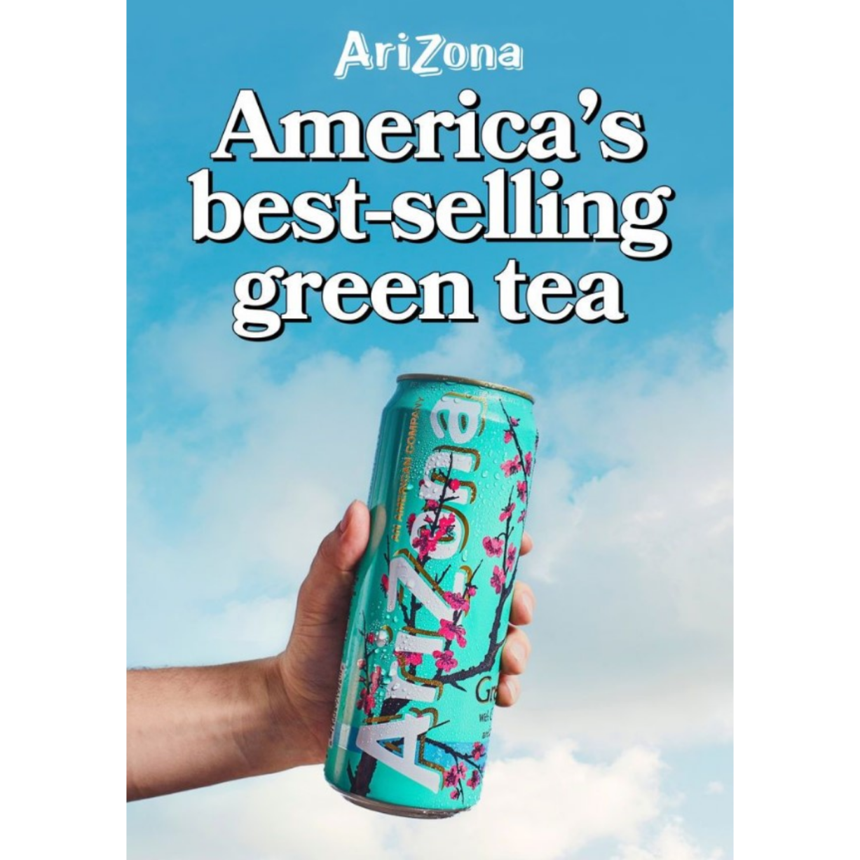 ARIZONA Green Tea with Honey 330ML X 12 (CAN)