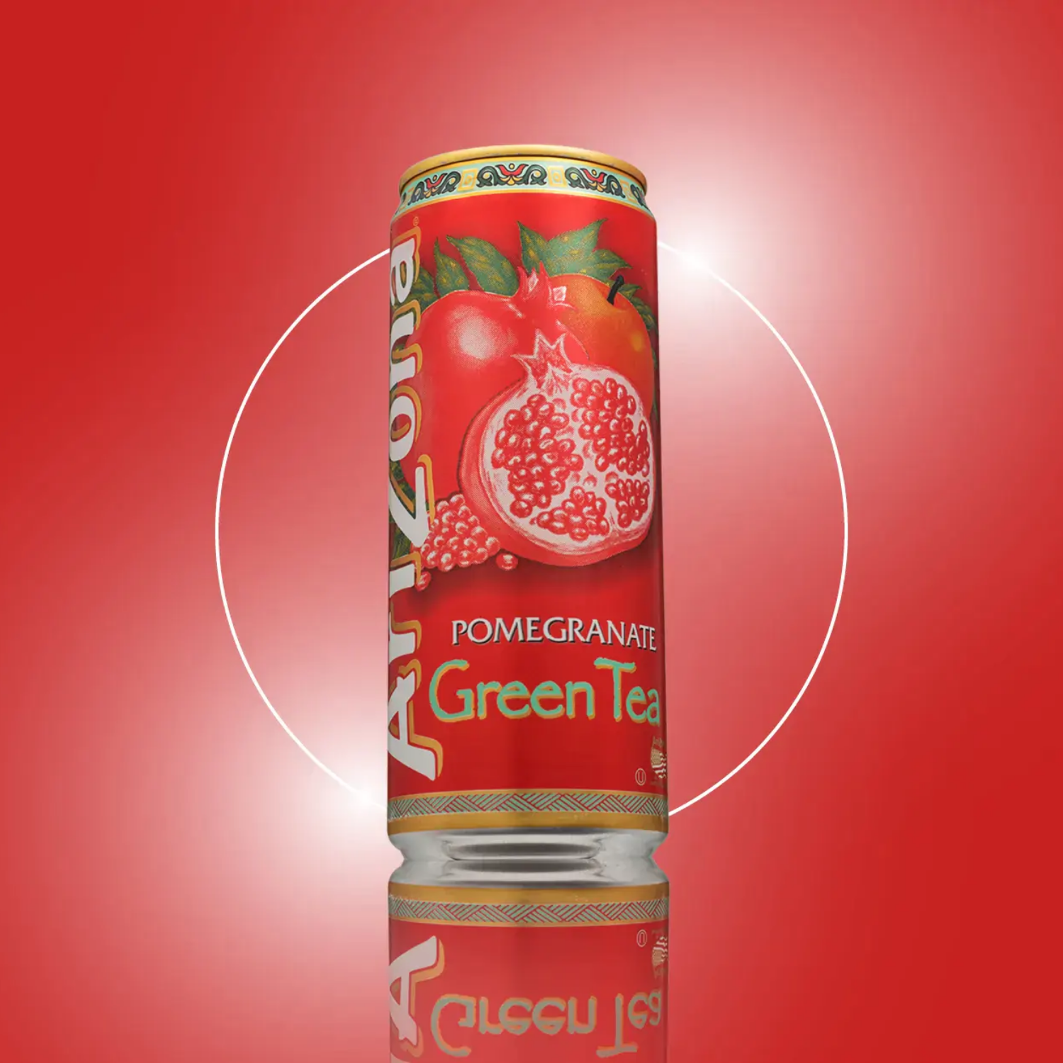 ARIZONA Pomegranate Green Tea 330ML X 12 (CAN)