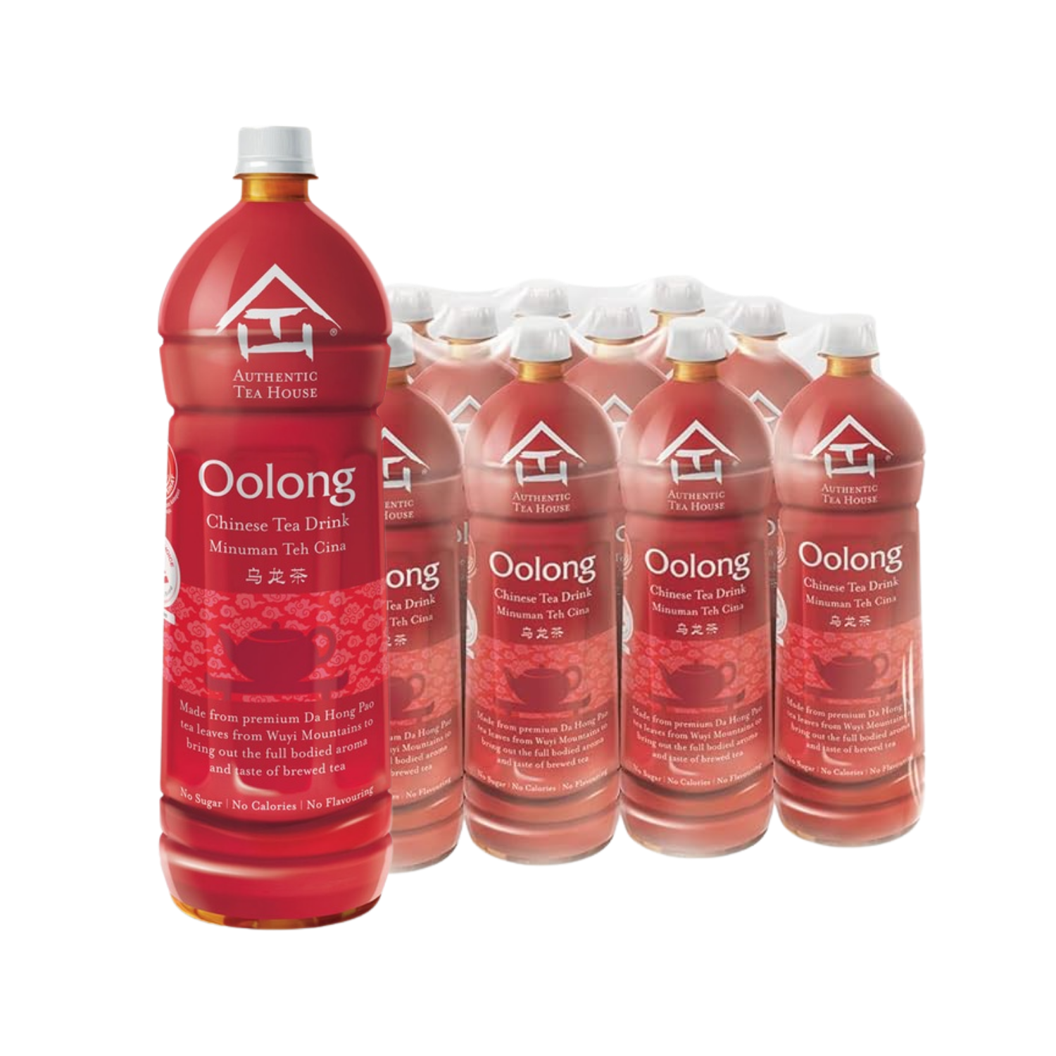 AUTHENTIC TEA HOUSE Oolong Tea 1.5L X 12 (BOTTLES)