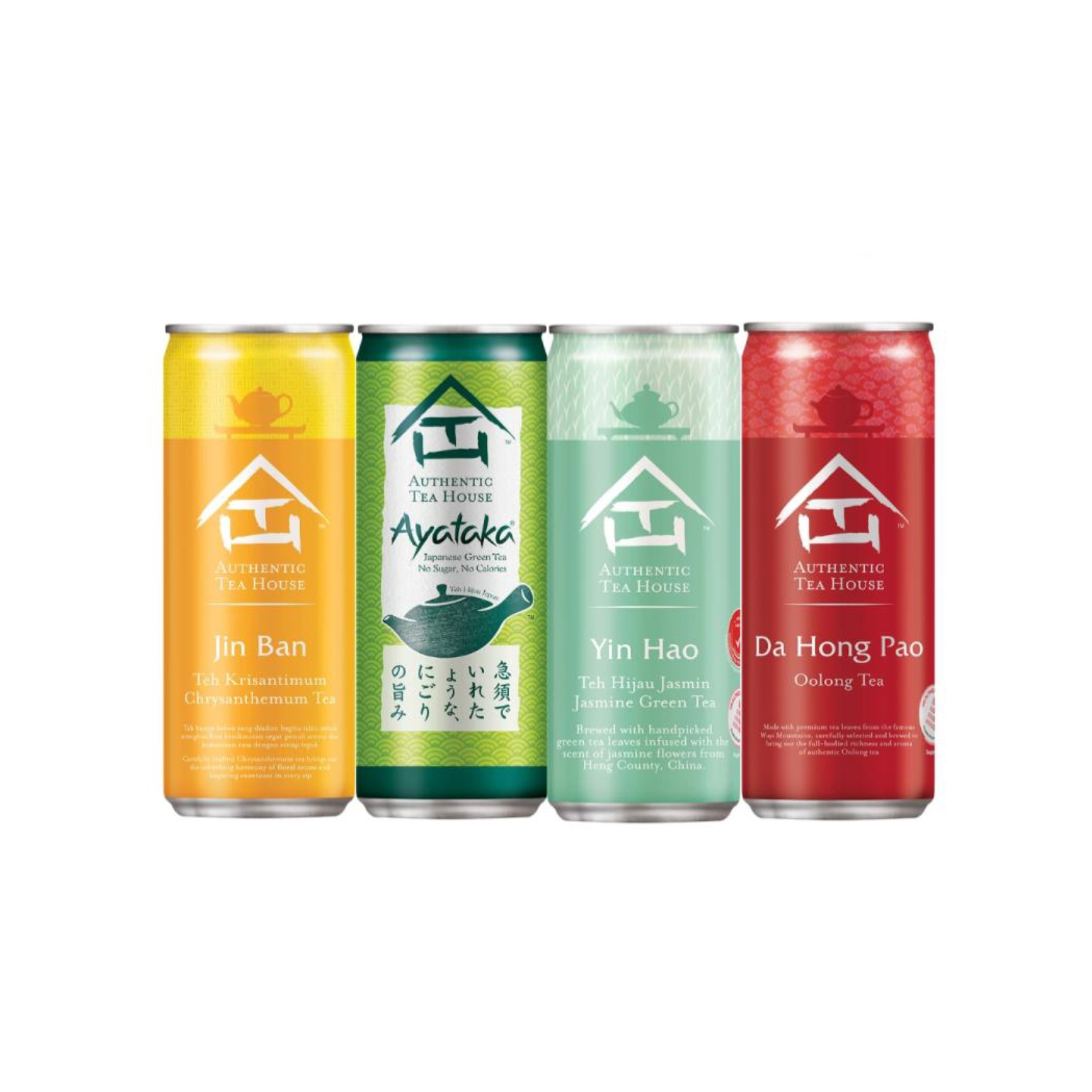 [BCRS] AUTHENTIC TEA HOUSE Yin Hao Green Tea 300ML X 24 (CAN)