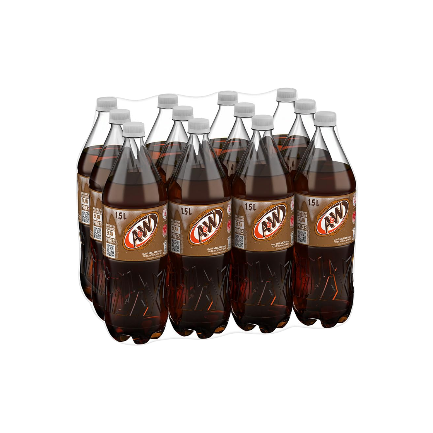 A&W Root Beer 1.5L X 12 (BOTTLE)