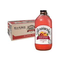 BUNDABERG Blood Orange 375ML X 24 (GLASS BOTTLE)