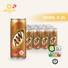 [BCRS] A&W Root Beer (Sarsaparilla) 320ML X 24 (CAN)