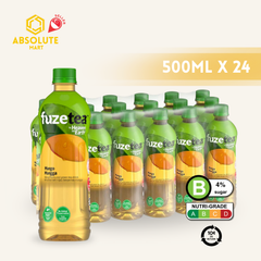 [BCRS] H&E Fuze Mango Tea 500ML X 24 (BOTTLE)