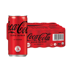 COKE Zero Mini 180ML X 24 (CAN)