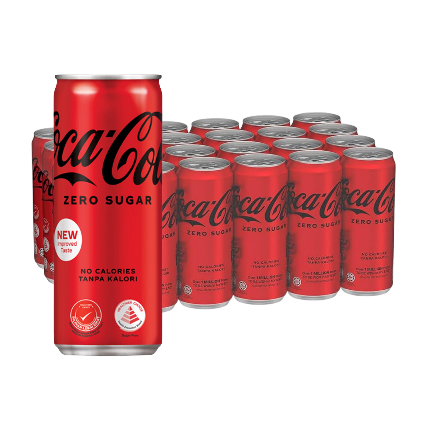 COKE Zero No Sugar 320ML X 24 (CAN)