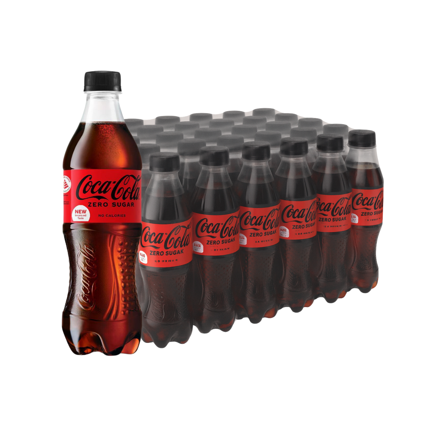 COKE ZERO (No Sugar) 500ML X 24 (BOTTLE)
