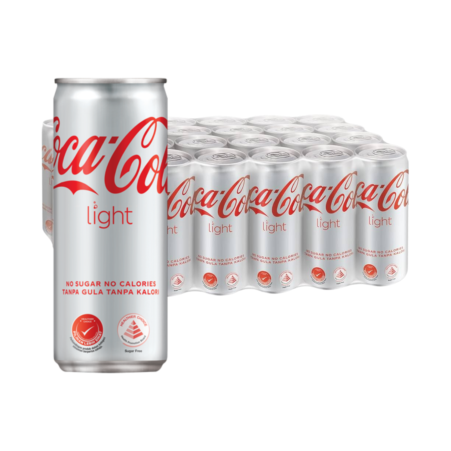 COKE Light 320ML X 24 (CAN)