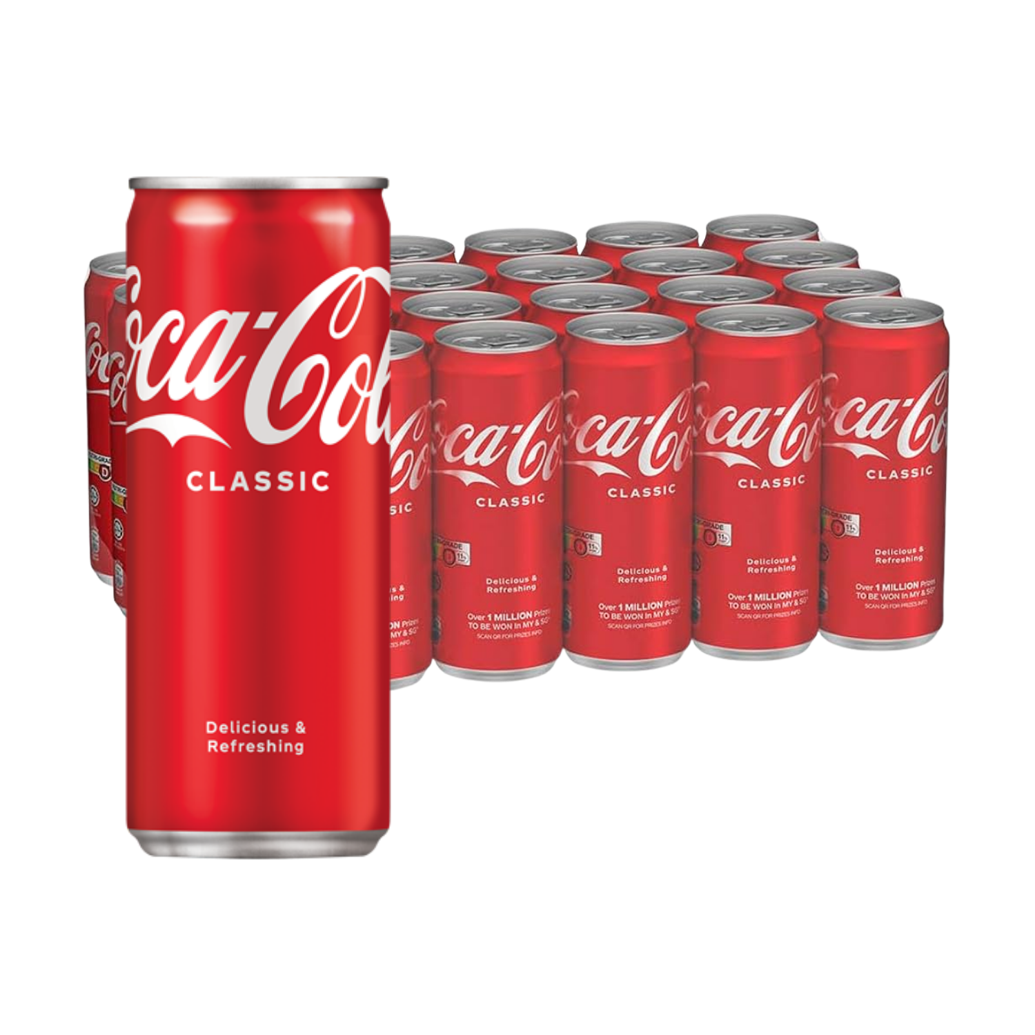 COKE Classic 320ML X 24 (CAN)