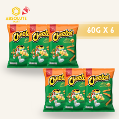 [SINGLE BUNDLE] CHEETOS Roasted Corn & Cheese 60G X 6 (PACKETS)