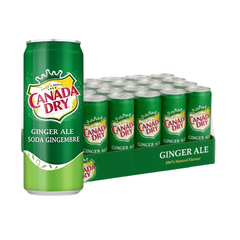 CANADA DRY Ginger Ale 330ML X 24 (CAN)