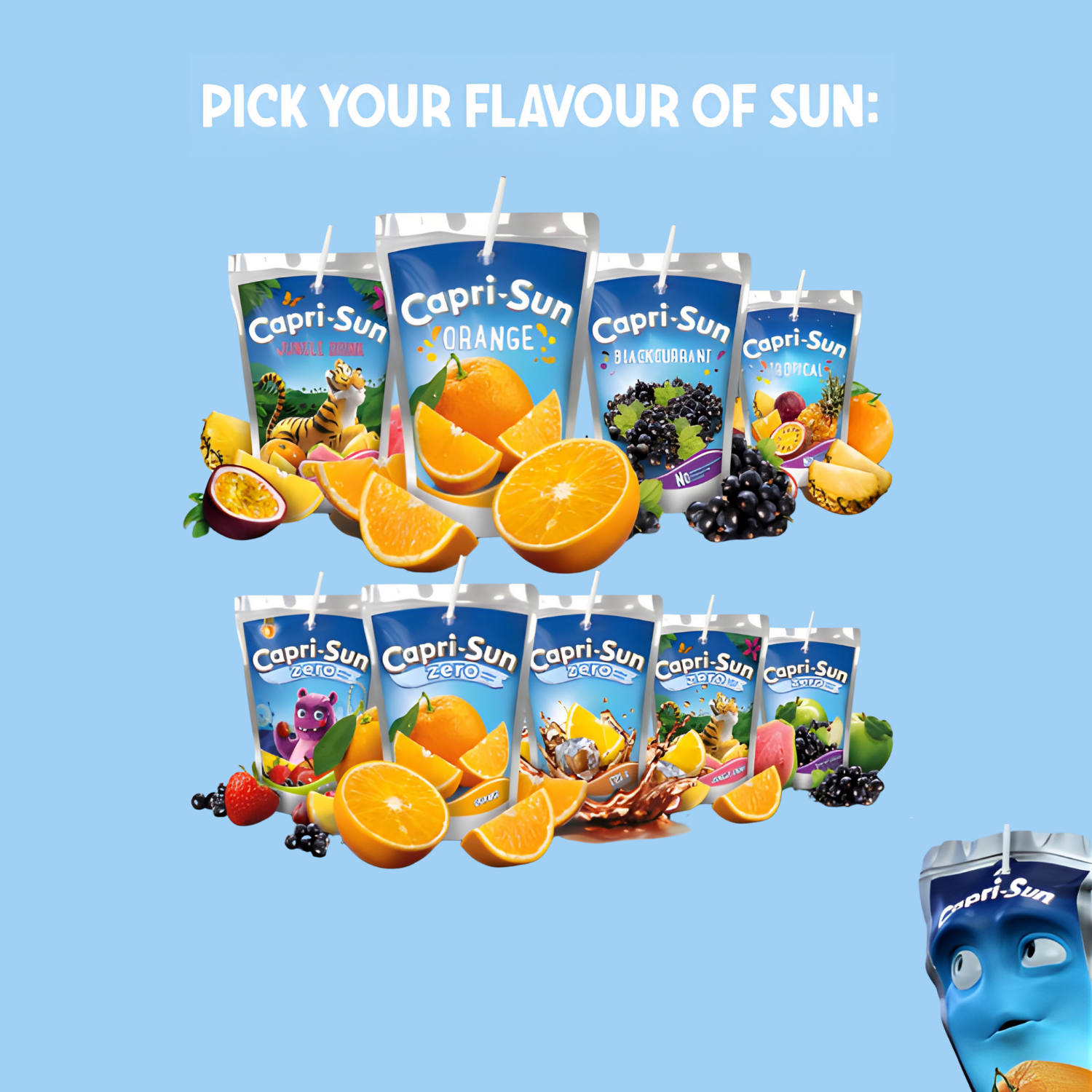 [BUNDLE PACK] CAPRISUN Cherry 200ML X 10 X 4 (TETRA)