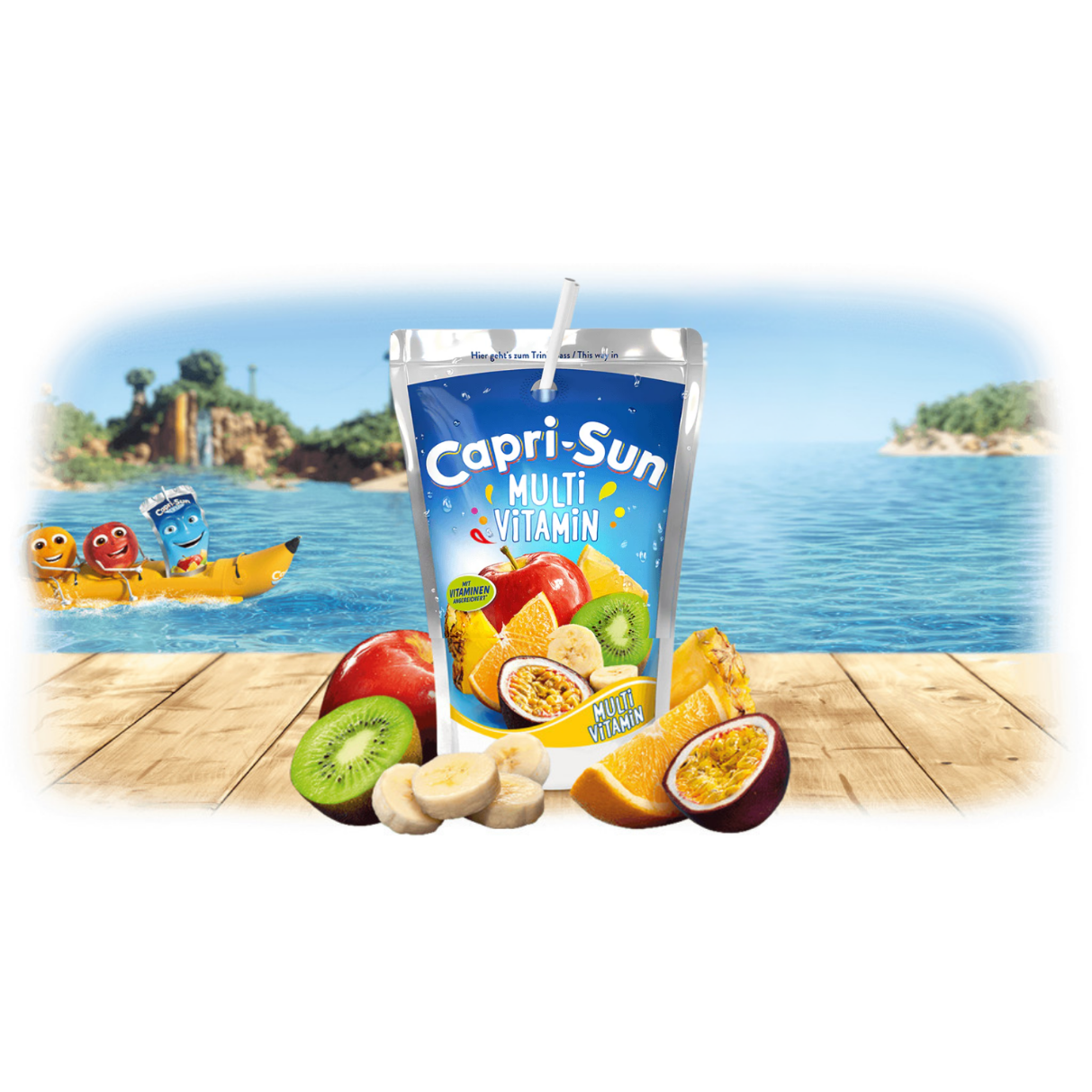 CAPRISUN Multi Vitamin Juice 200ML X 10 (TETRA)