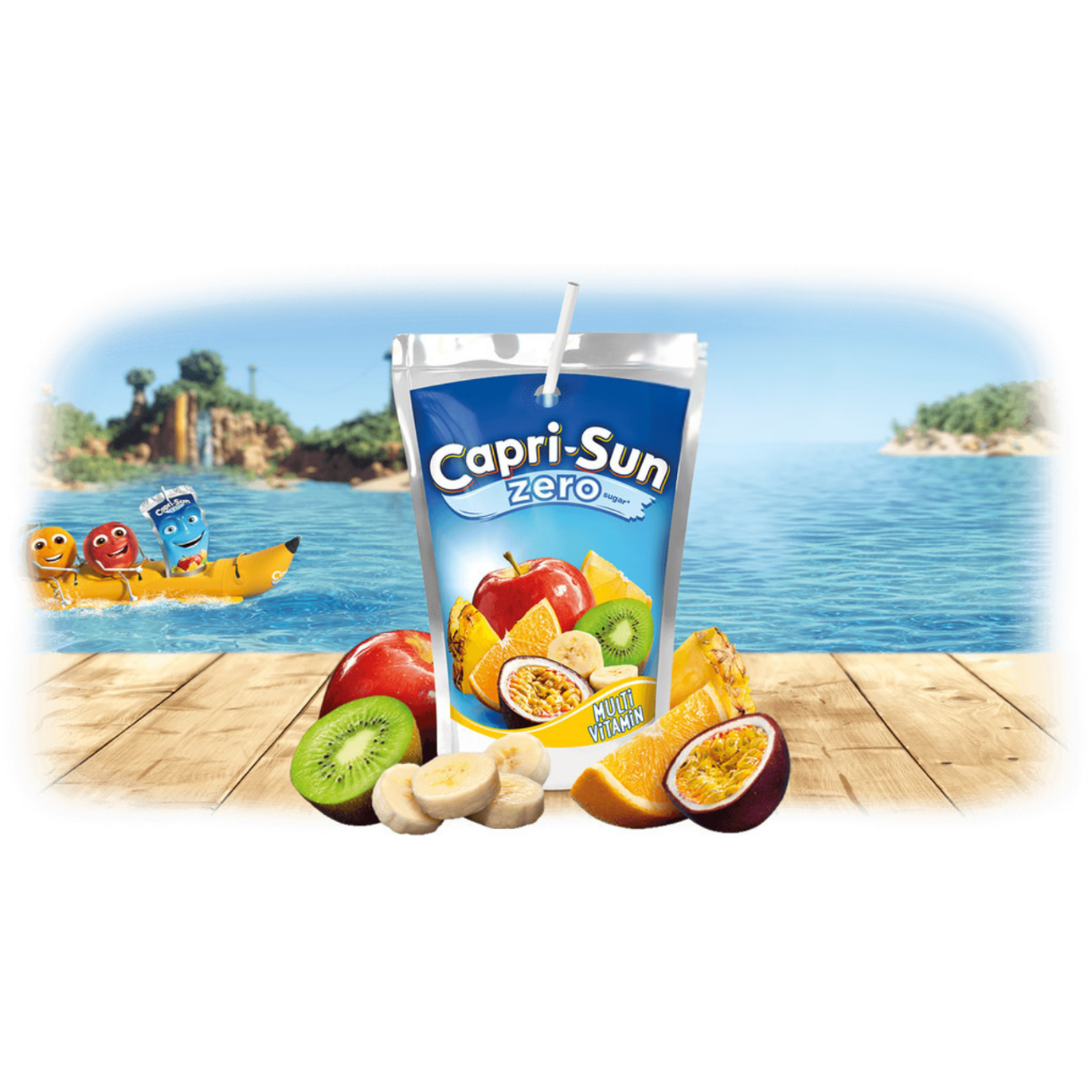 CAPRISUN Multi Vitamin ZERO 200ML X 10 (TETRA)