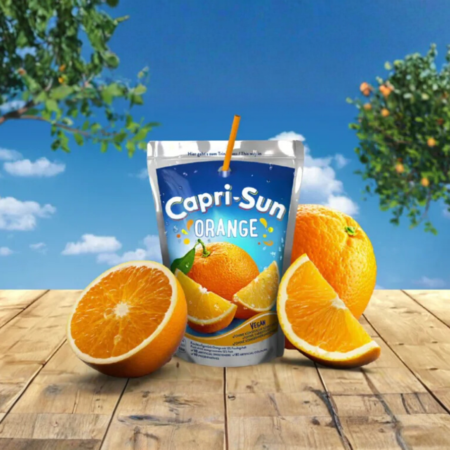 [BUNDLE PACK] CAPRISUN Orange Juice 200ML X 10 X 4 (TETRA)