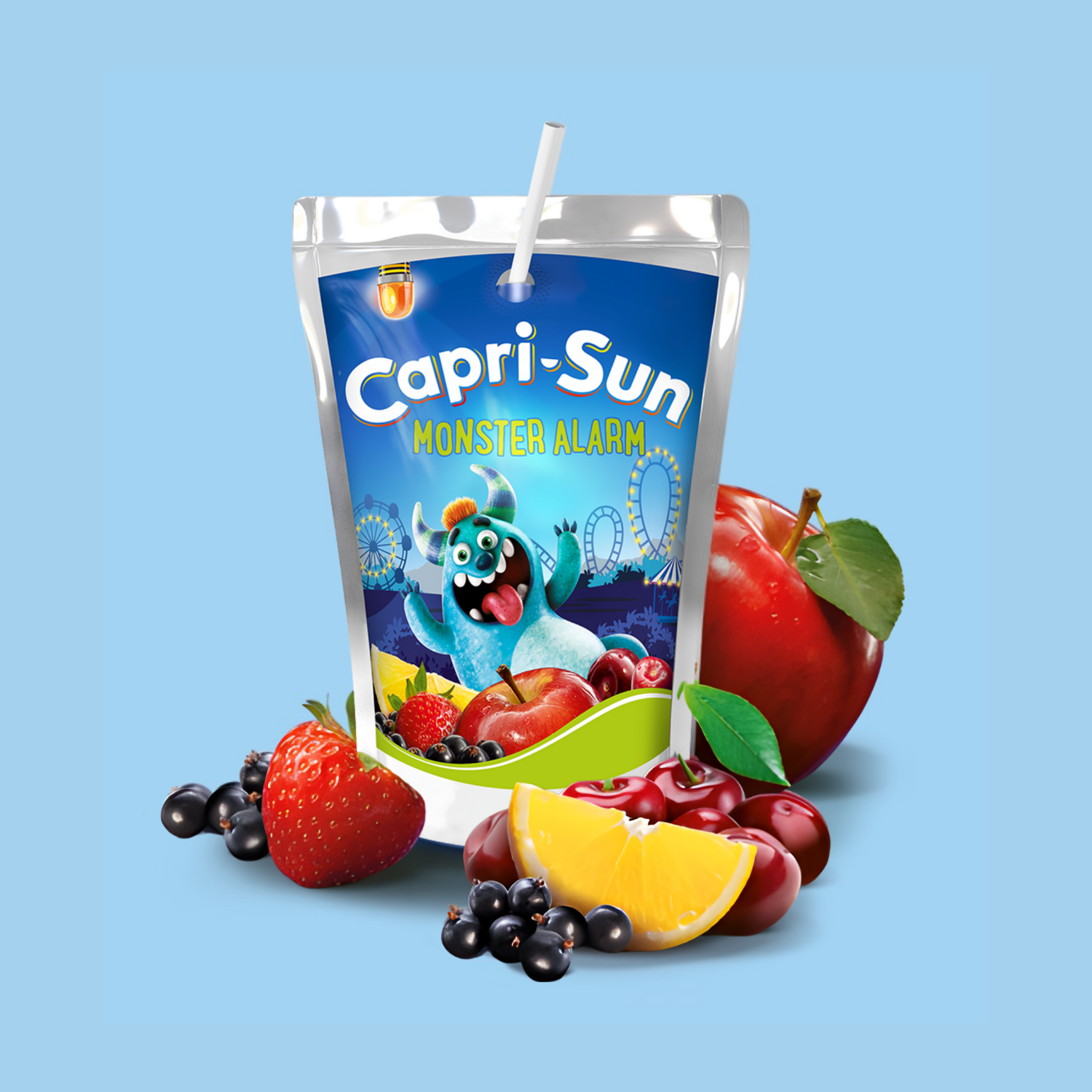 [BUNDLE PACK] CAPRISUN Monster Alarm Mixed Juice 200ML X 10 X 4 (TETRA)