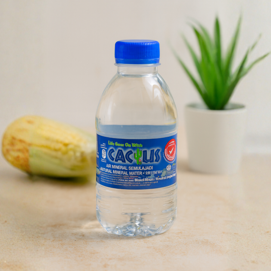 CACTUS Natural Mineral Water 250ML x 24 (BOTTLES)