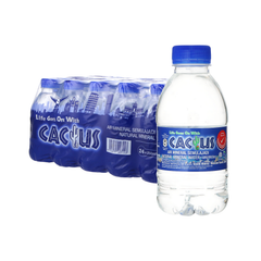 CACTUS Natural Mineral Water 250ML x 24 (BOTTLES)