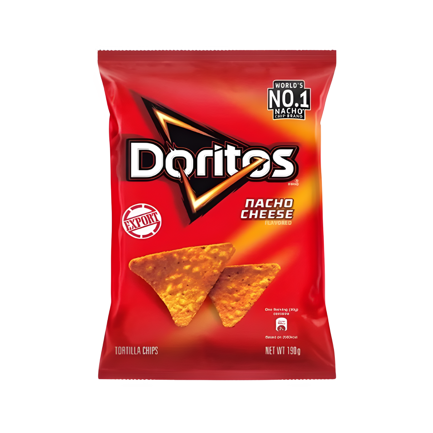 [CARTON] DORITOS Nacho Cheese 190G X 8 (PACKETS)