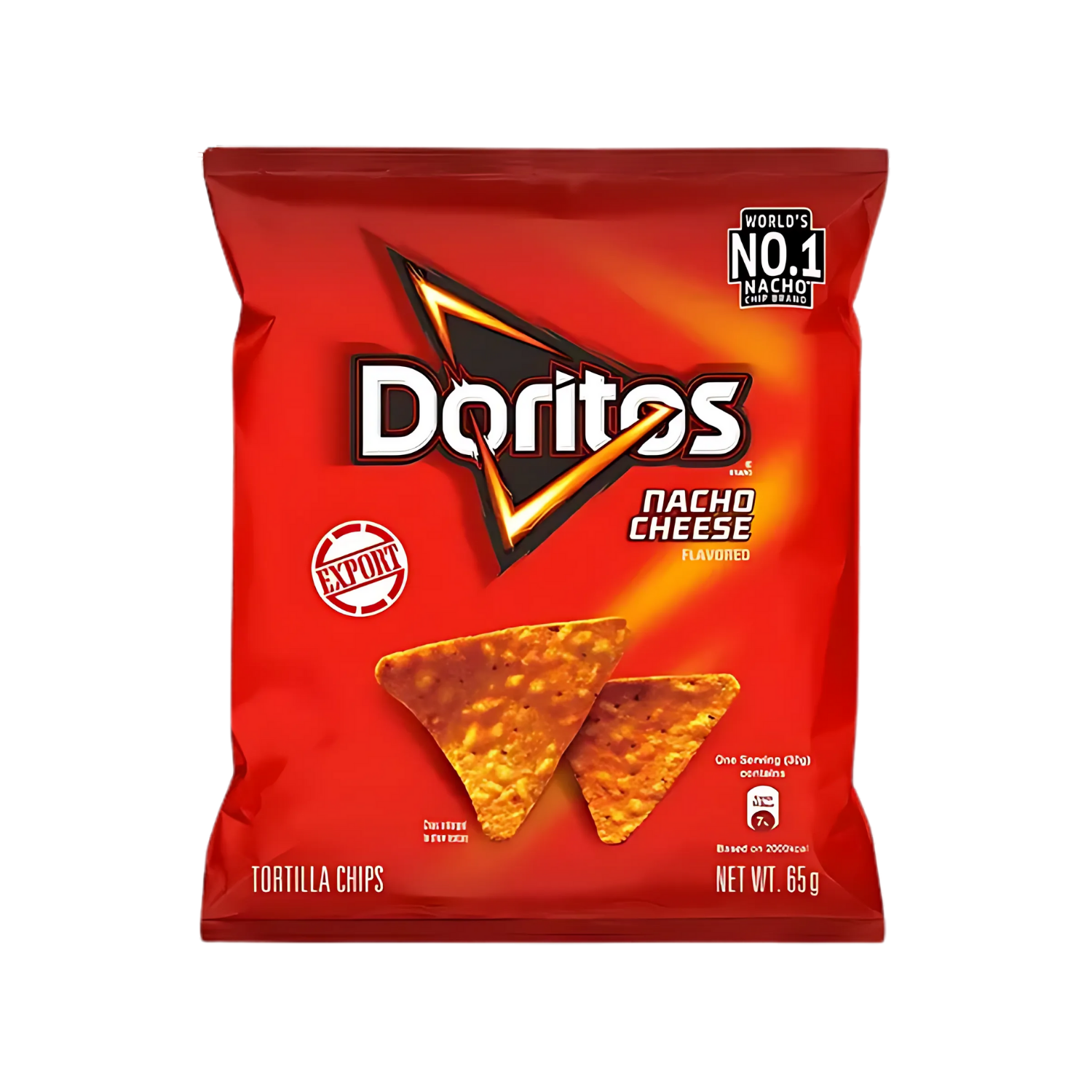 [CARTON] DORITOS Nacho Cheese 65G X 20 (PACKETS)