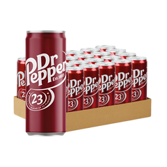 DR PEPPER Regular 330ML X 24 (CANS)