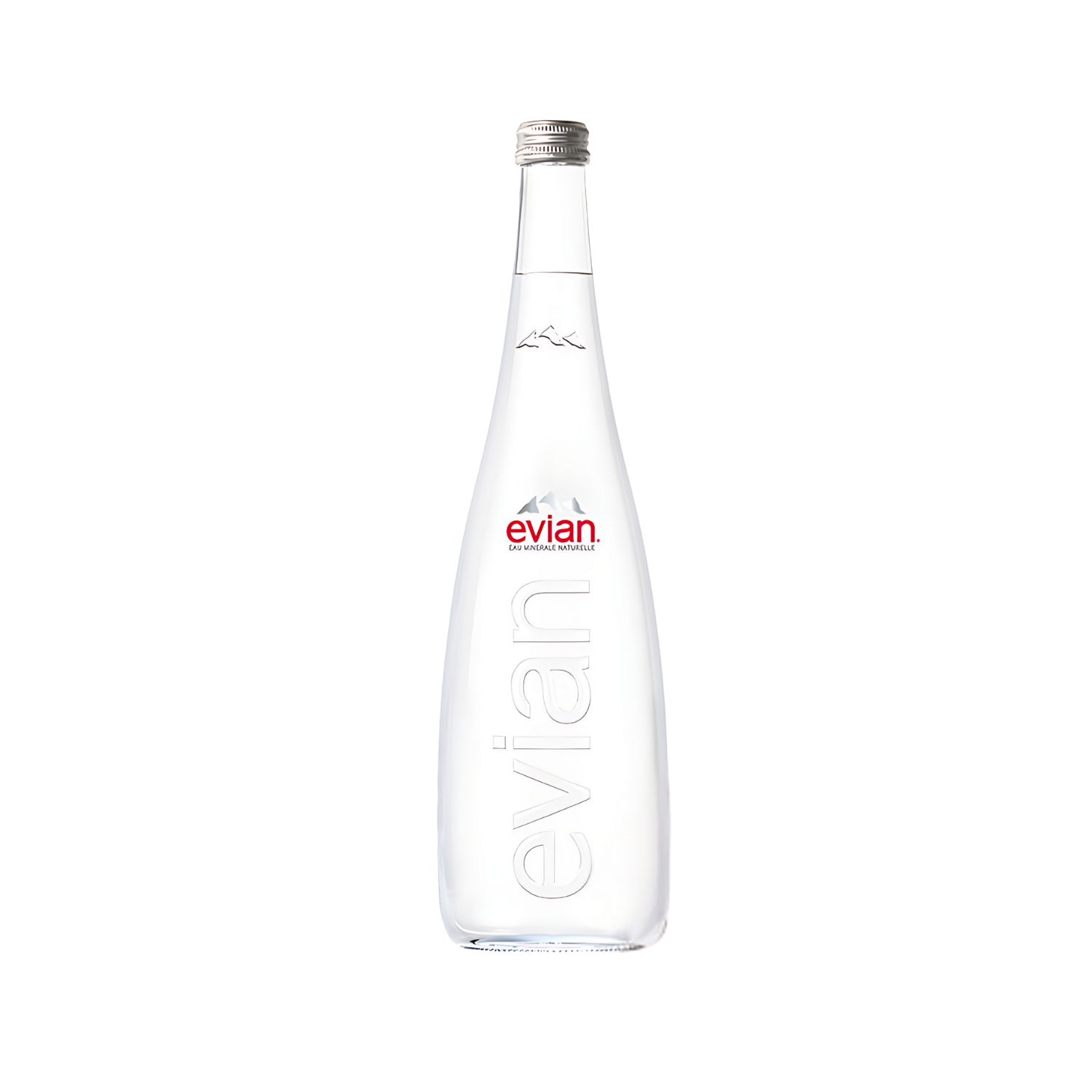 EVIAN ARAMIS Mineral Water 750ML X 12 (GLASS)