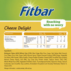 [TWIN PACK] FITBAR Cheese Delight 20G X 12 X 2 (PACK)