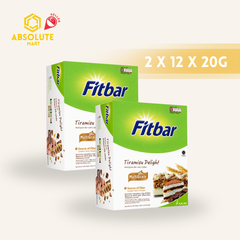 [TWIN PACK] FITBAR Tiramisu Delight 20G X 12 X 2 (PACK)