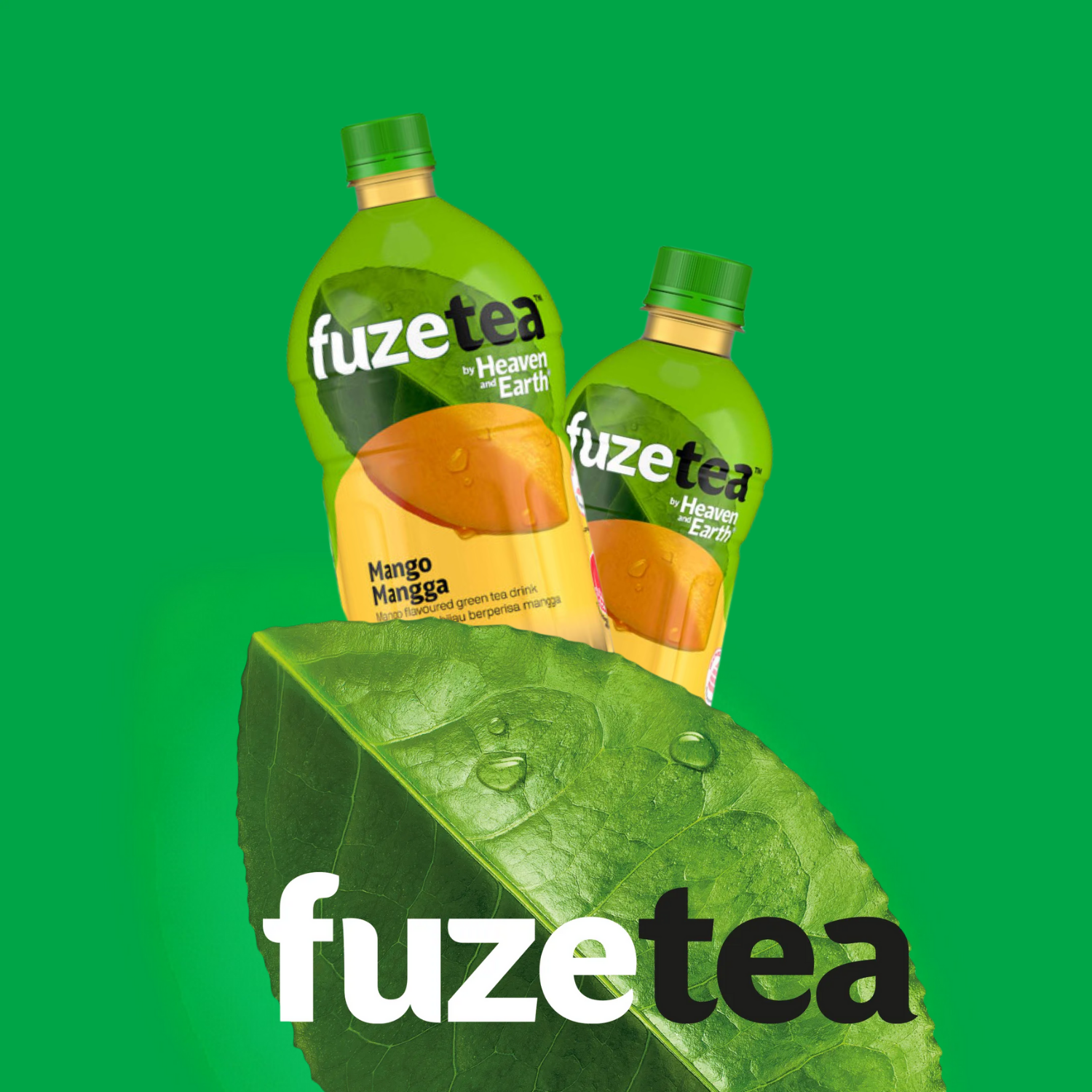 H&E Fuze Mango Tea 1.5L X 12 (BOTTLE)