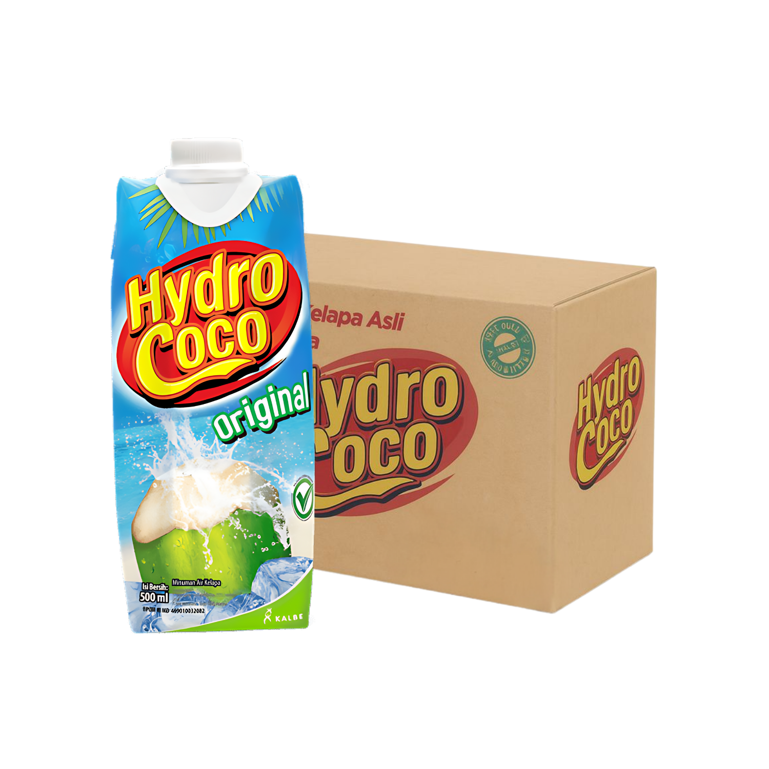 HYDROCOCO Coconut Water 500ML X 12 (TETRA)