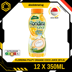 FLORIDINA Orange & Coconut Juice 350ML X 12 (BOTTLE)