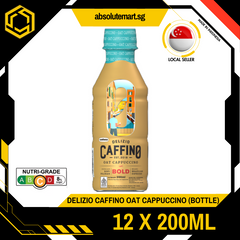 DELIZIO CAFFINO OAT CAPPUCINO 200ML X 12 (BOTTLE)