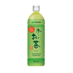 ITO EN Oi Ocha Unsweetened Japanese Green Tea 1L X 12 (BOTTLE)