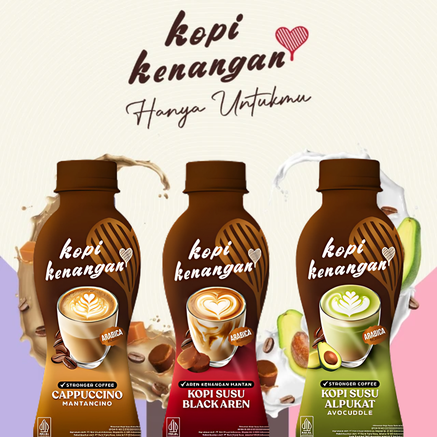 KOPI KENANGAN Mantancino 220ML X 24 (BOTTLE)