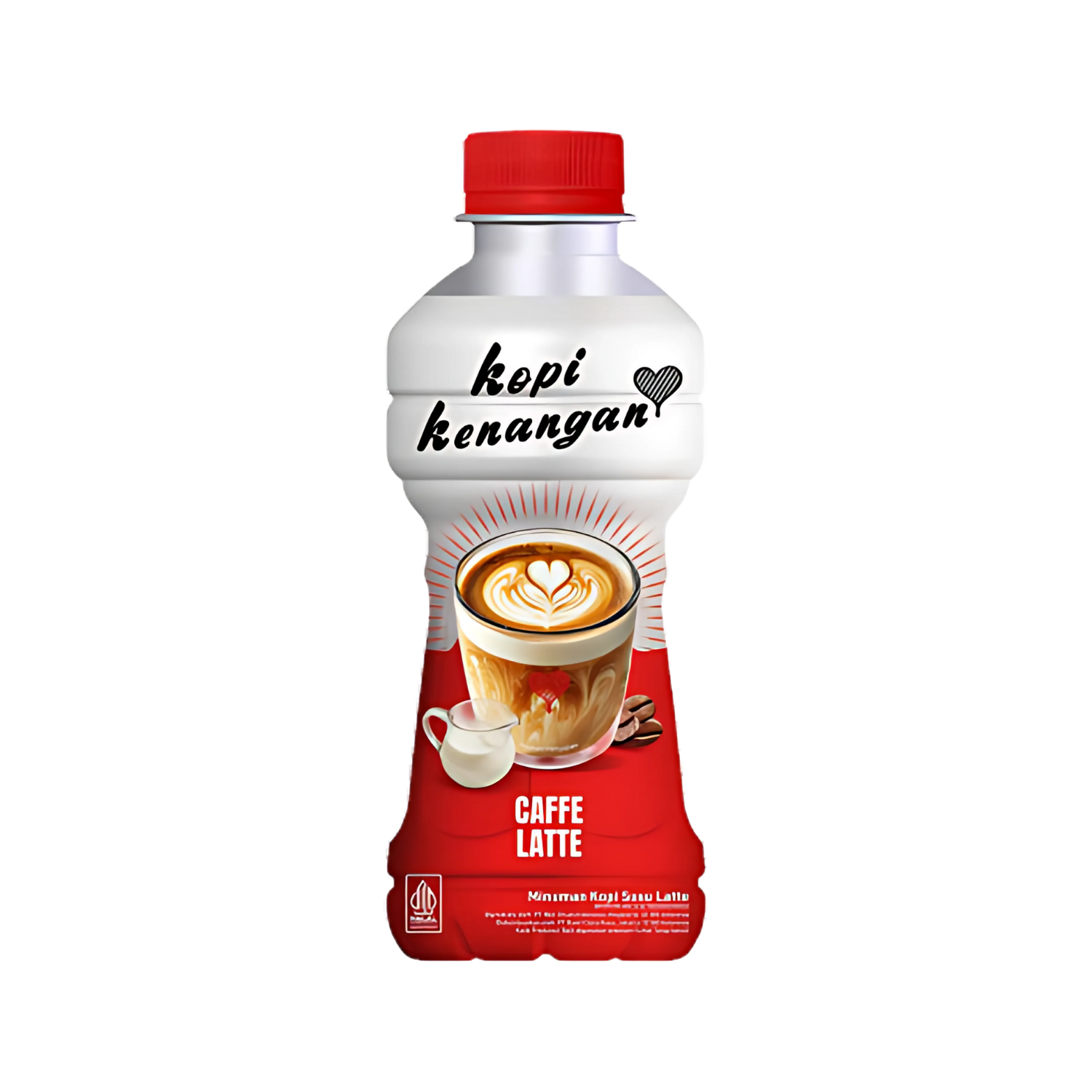 KOPI KENANGAN Caffe Latte 200ML X 24 (BOTTLE)