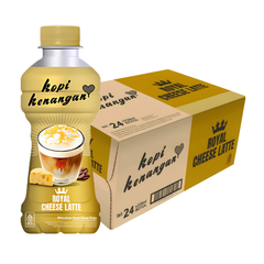 KOPI KENANGAN Royal Cheese Latte 200ML X 24 (BOTTLE)