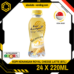 KOPI KENANGAN Royal Cheese Latte 200ML X 24 (BOTTLE)