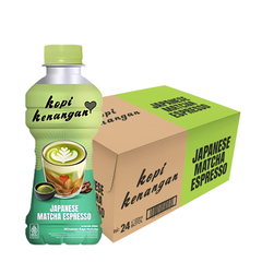 KOPI KENANGAN Japanese Matcha Espresso 220ML X 24 (BOTTLE)