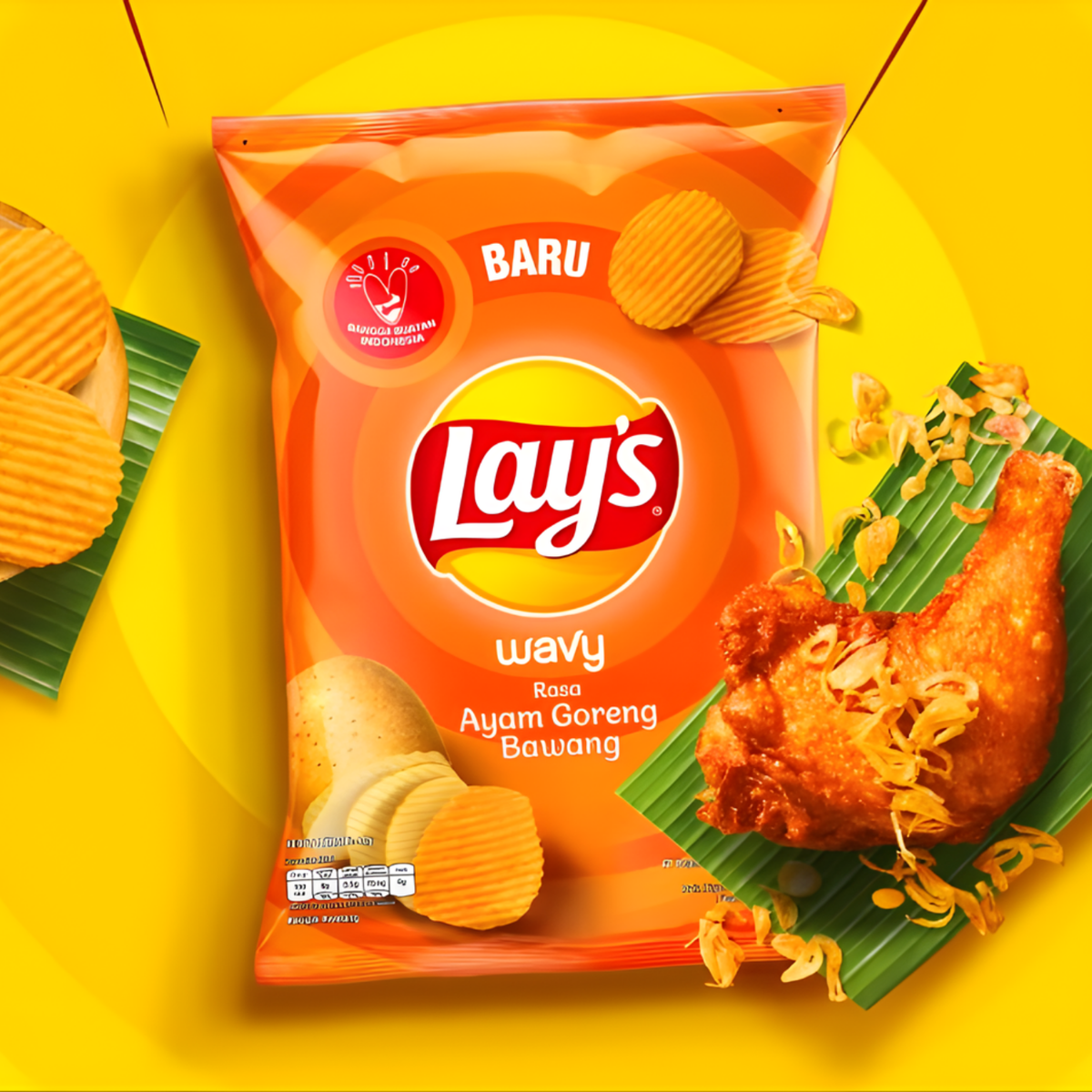 [CARTON] LAY'S Fried Chicken 31G X 30 (PACKETS)