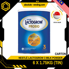 [CARTON] NESTLE LactoGrow 3 1.75KG X 6 (TIN)
