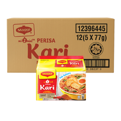 MAGGI Noodles Curry Flavour 12 X 5 X 77G (60 PACKETS)